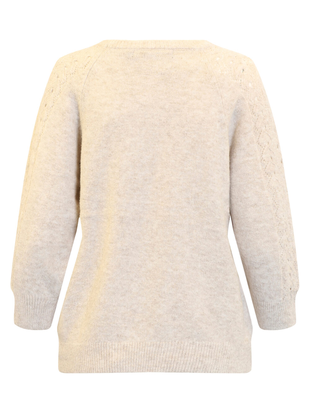 Signature neulepaita, meleerattu beige - Image 3
