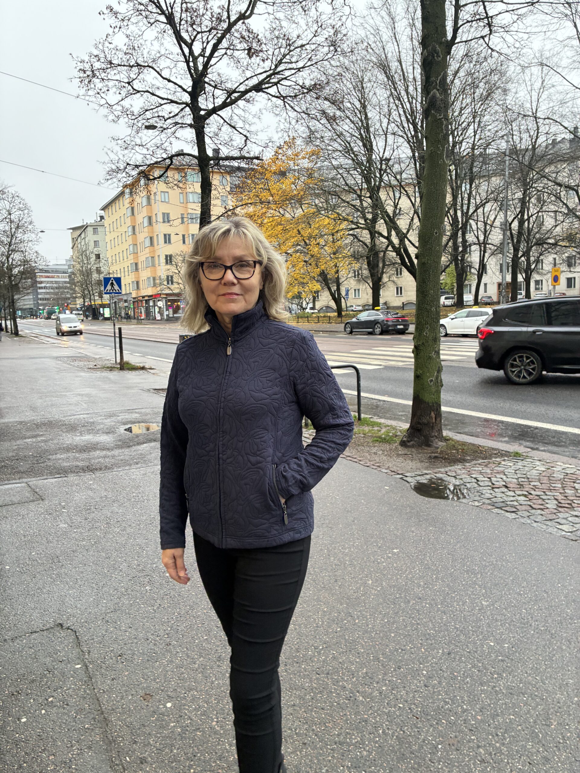 Signature vetoketjullinen jakku, sininen