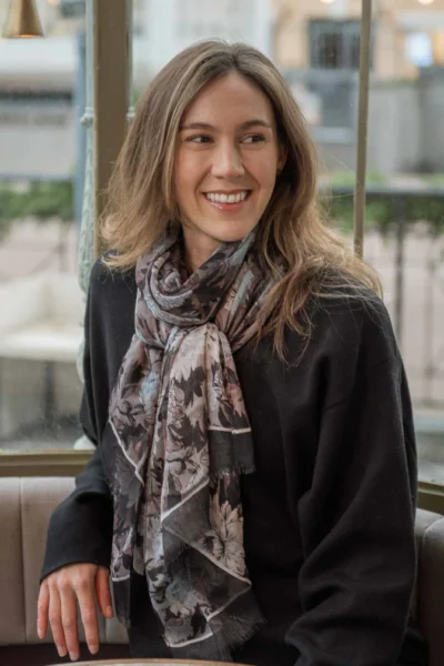 Lasessor Priti huivi, taupe