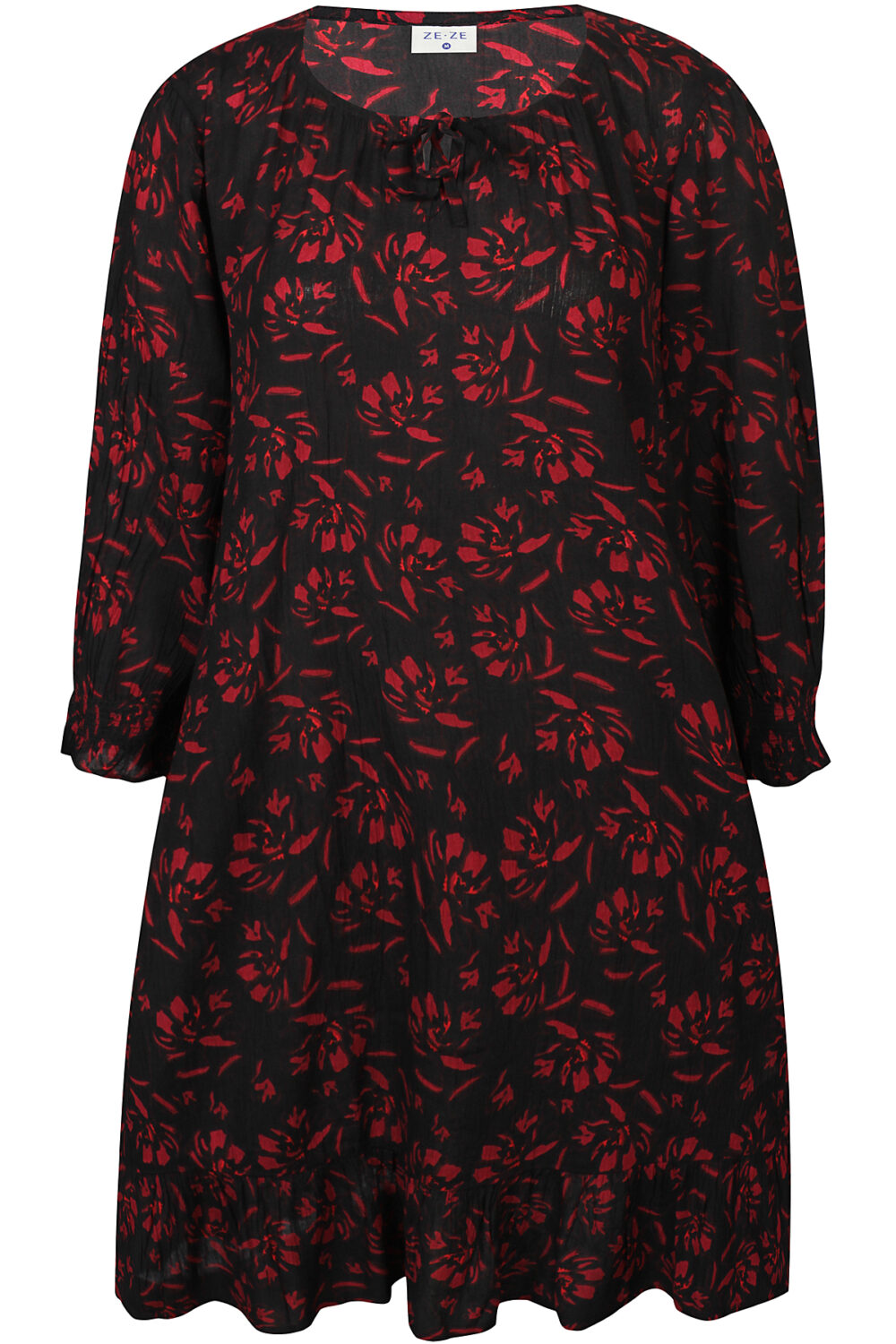 Ze-Ze Bianca tunika/mekko, punakukallinen - Image 2