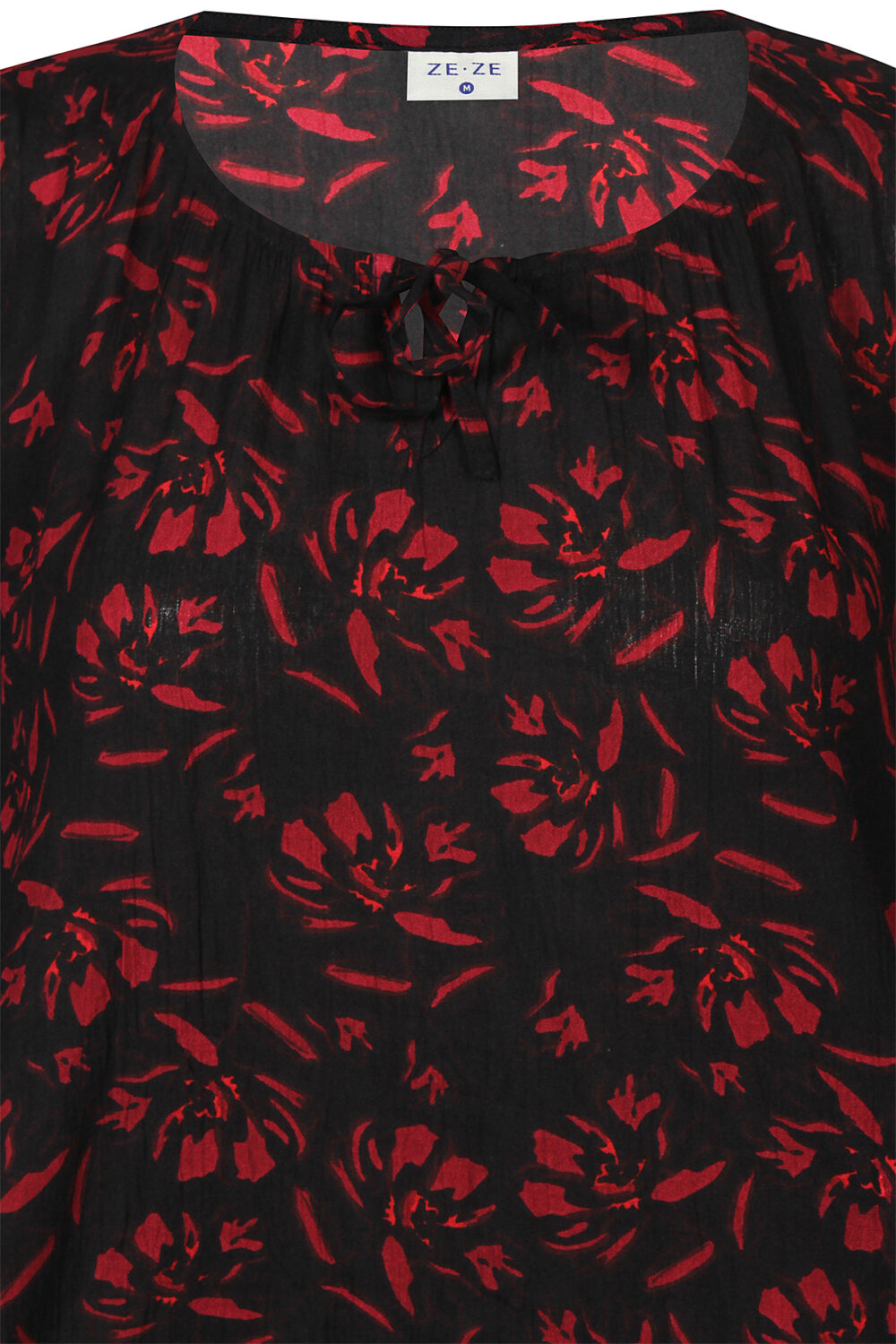 Ze-Ze Bianca tunika/mekko, punakukallinen - Image 4