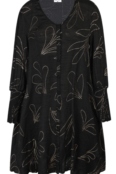 Ze-Ze Idris tunikajakku, musta