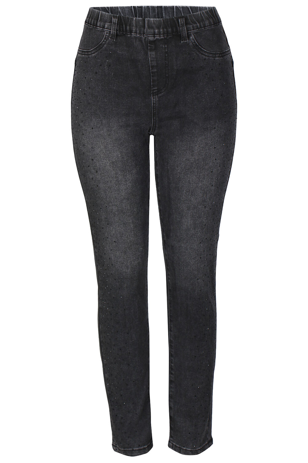 Ze-Ze Dixie kimalle jeggings, harmaa