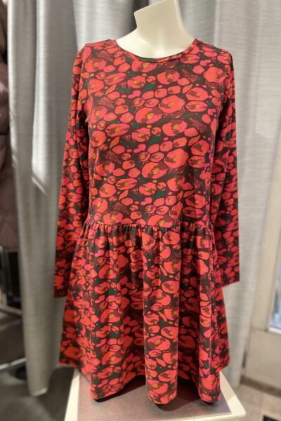 Anna & Lena Arild trikootunika, punainen/kukka