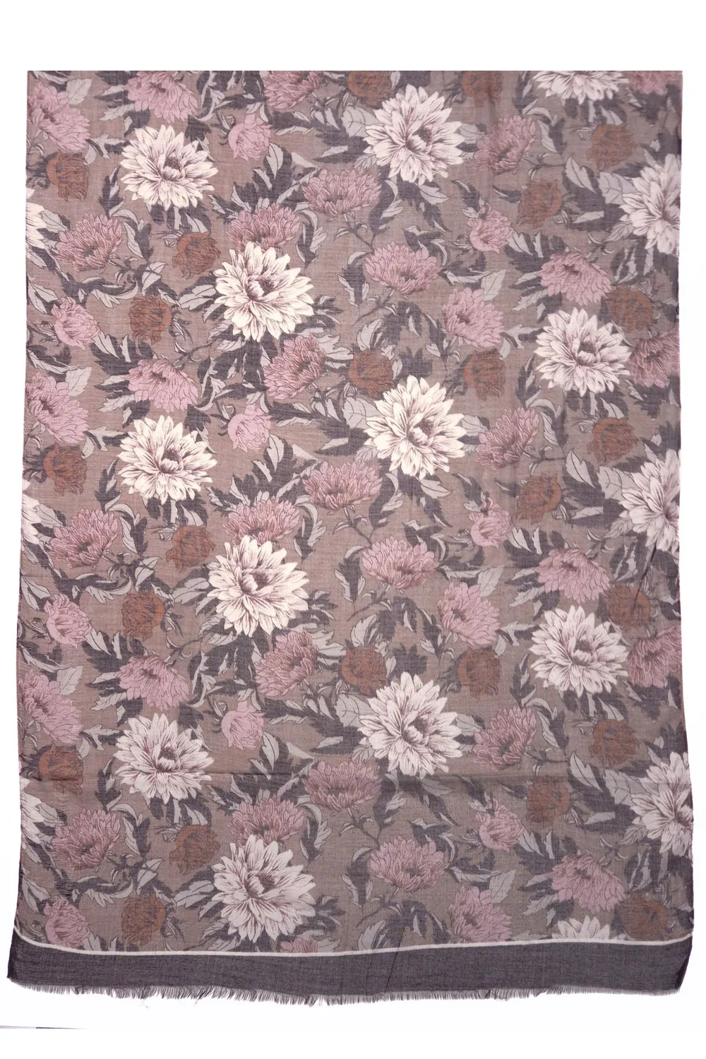 Priti -lyocellhuivi tumma luumu - Image 2