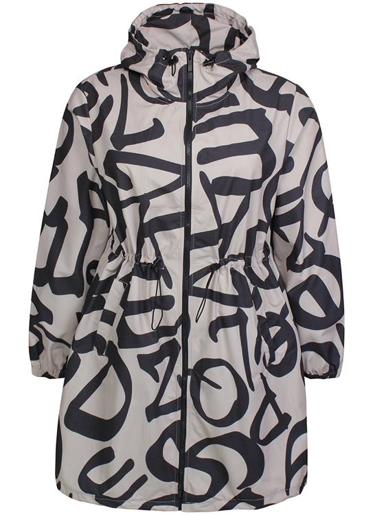 Zhenzi Daisy takki, beige/musta - Image 2