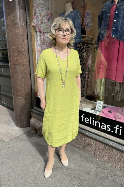 Himalaya Dara pellavamekko, pistaasinvihreä