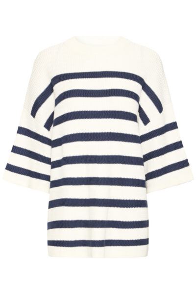 Fransa Frpatricia lyhythihainen neule, raidallinen