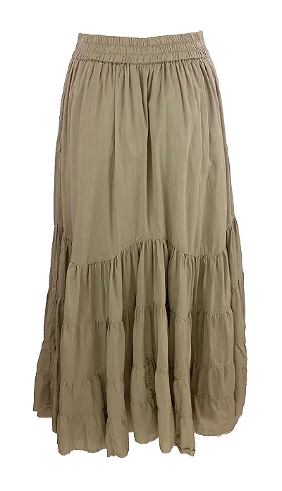 Bohéme pitkä salsahame, hiekka - Image 3