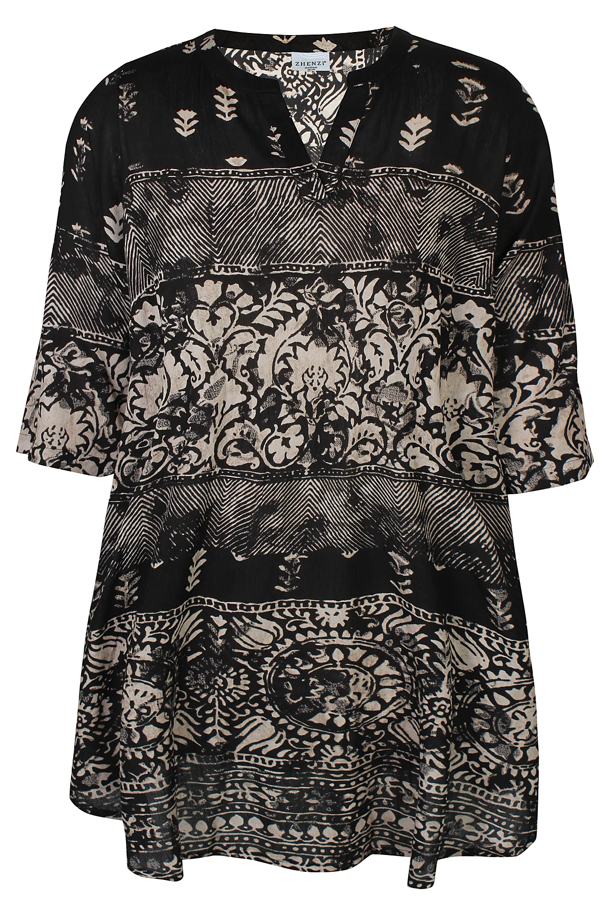 Zhenzi Ember pitkä tunika, kuviollinen - Image 3