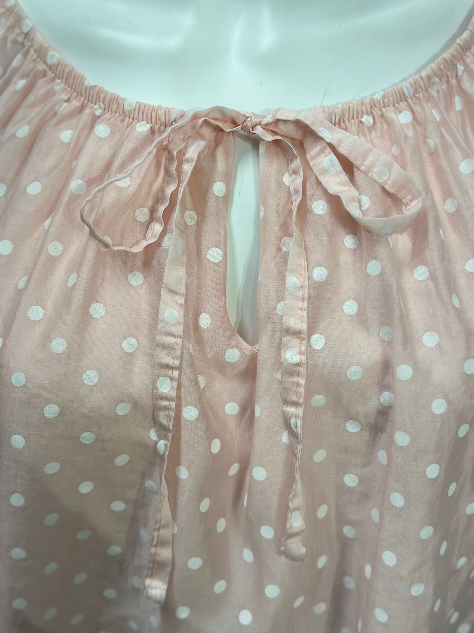 Pusero joustavalla pääntiellä, vaaleanpunainen/pallot - Image 2