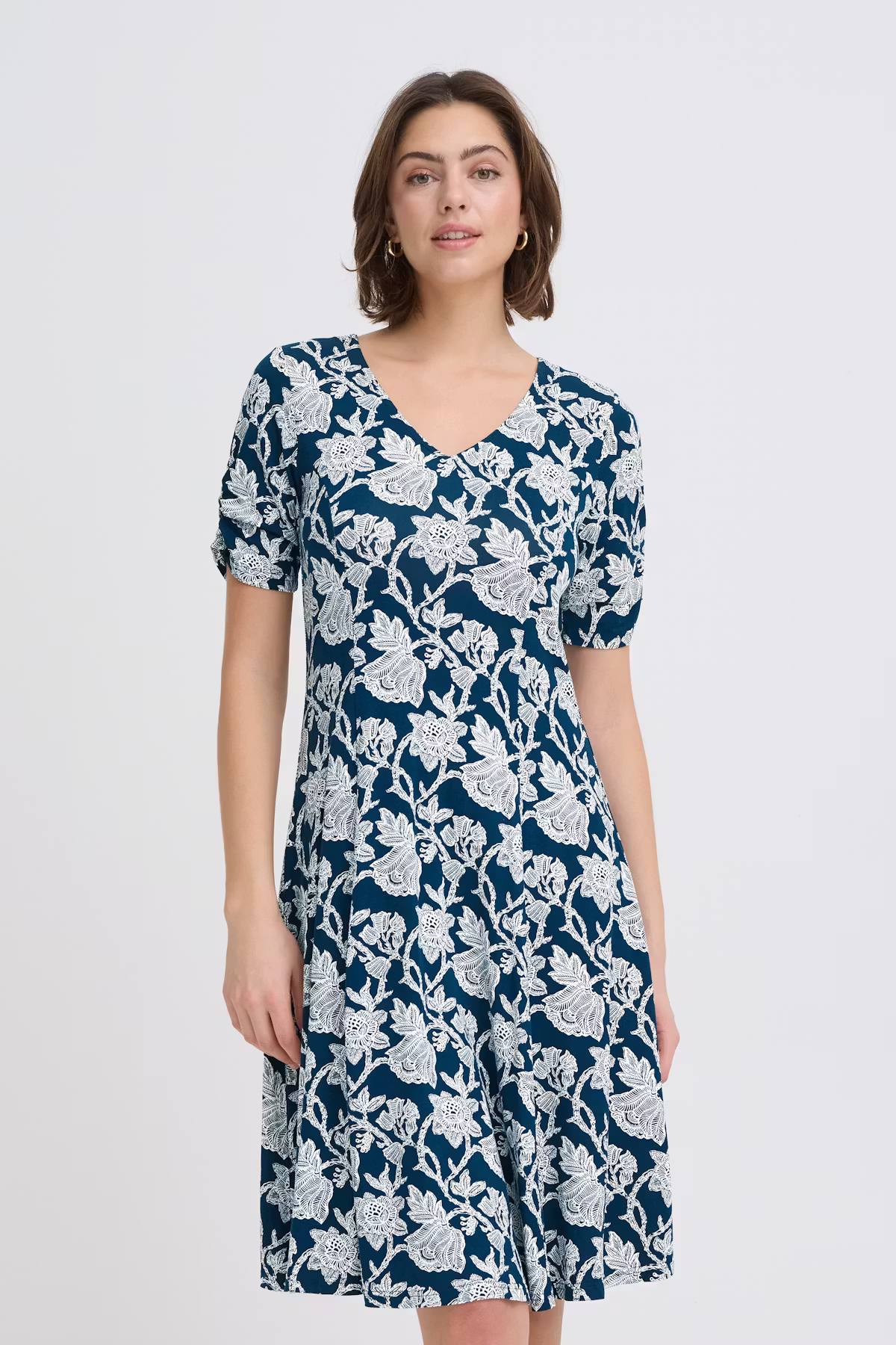 Fransa FRamy trikoomekko, sinivalkoinen