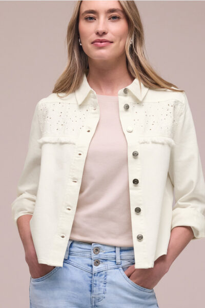 Street One farkkutakki/-jakku, valkoinen