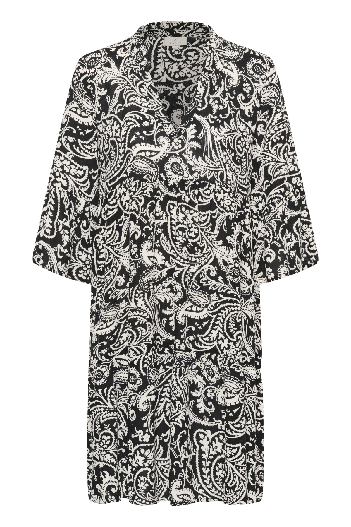 Kaffe KAellen Amber mekko, mustavalkoinen - Image 4