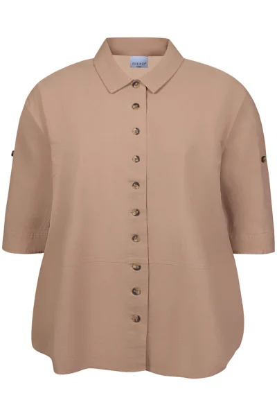 Zhenzi Amin paitapusero/jakku, tumma beige