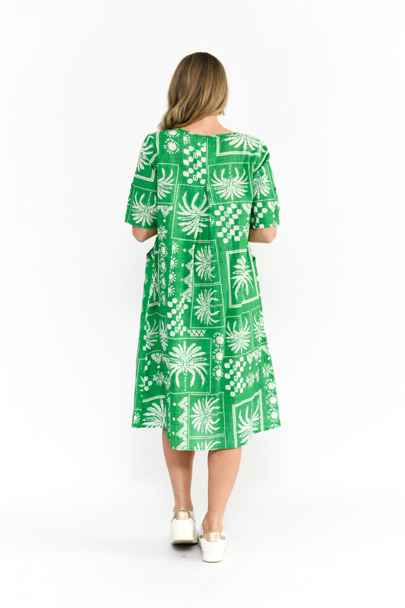 One Summer Yvonne mekko, kirkkaanvihreä - Image 3